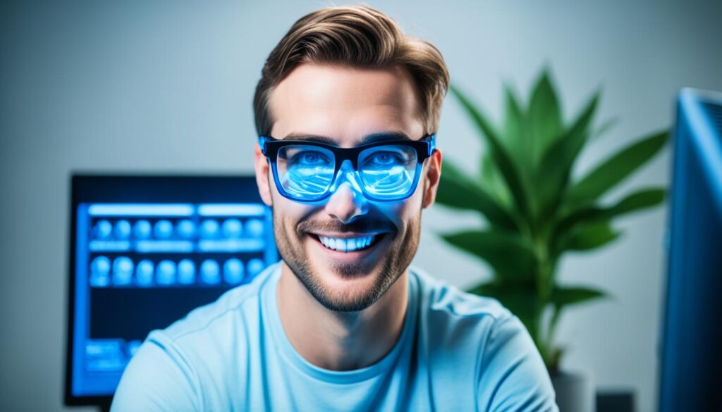 lunettes anti-lumière bleue