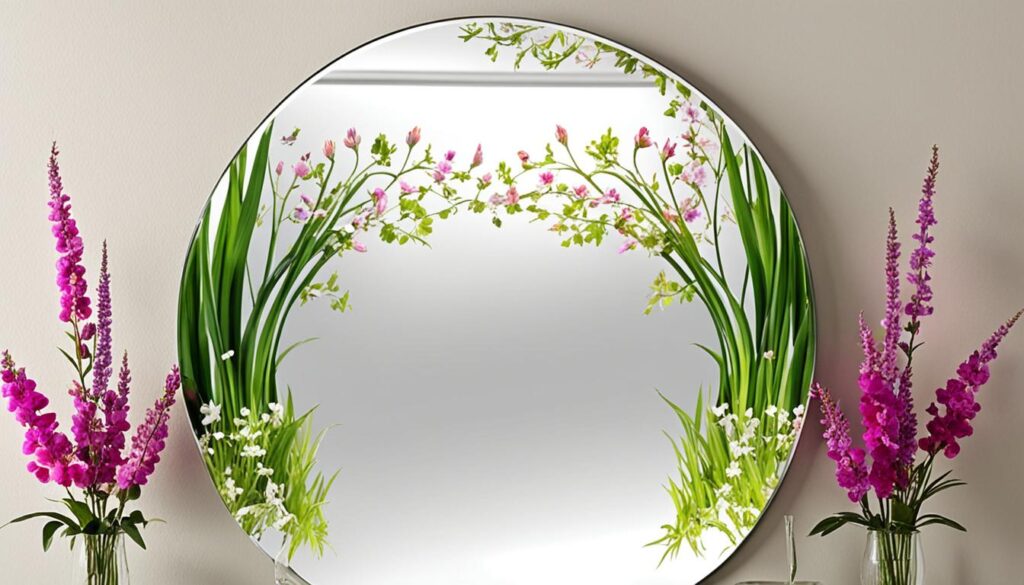 forme idéale d'un miroir Feng Shui